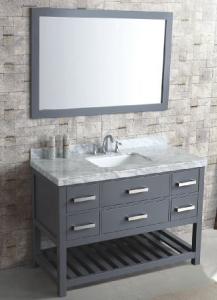 Wholesale Bathroom Mirror Cabinet 48′′ , Modern Bathroom Vanities With Multi Drawers from china suppliers