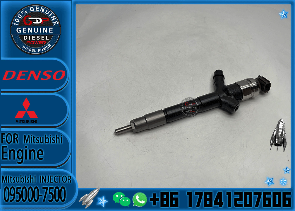 Diesel Injector 1465A279 Common Rail Injector 095000-7500 for Mitsubishi
