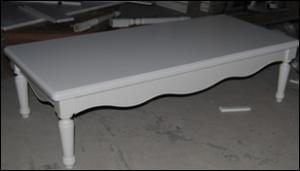 Wholesale luxury modern rectangle white wooden coffee table from china suppliers