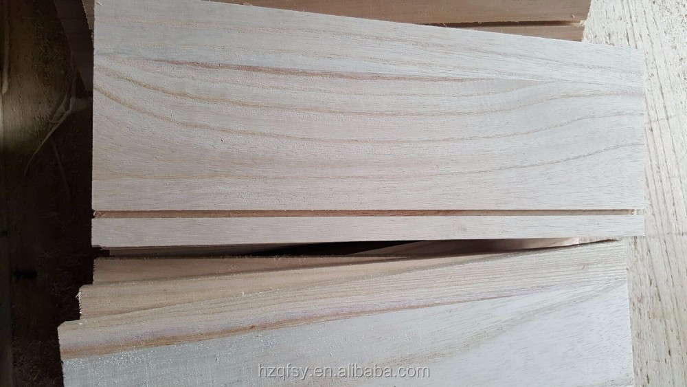 Chinese Design Style Paulownia Drawer Boards Wood Panels for Furniture Production