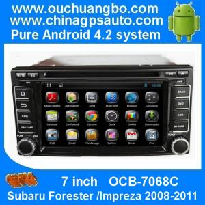 Wholesale Ouchuangbo 7 Inch Car Radio DVD for Subaru Forester /Impreza 2008-2011 Android 4.2 3G Wifi from china suppliers