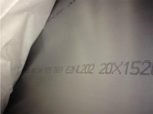 Wholesale Industrial Aircraft Aluminum Sheet , Wooden Packing 7075 T6 Aluminum Plate from china suppliers