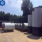 500KW Vertical Coal Fired Coil Type Thermal Oil Boiler For Synthetic Fiber