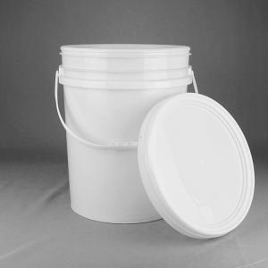 Wholesale IML Design 5 Gallon Plastic Buckets 20L Plastic Barrel BPA Free from china suppliers