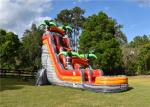 30 FT Huge Inflatable Water Slide Environmental Friendly UV Resistant Strong