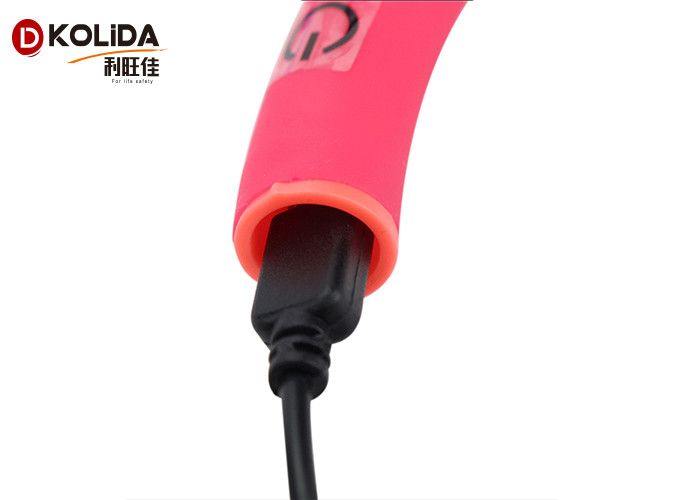 USB Rechargeable Flashing Light LED Dog Necklace Waterproof Easy Walking For Doggies