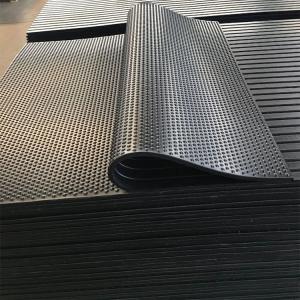 Wholesale 1.22 X 1.83m Black Horse Rubber Stall Mats Agricultural Cow Mat Cheap Anti Slip Comfortable from china suppliers