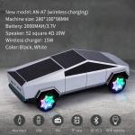 Tesla Cybertruck Pickuptruck Car Shape Speaker BT Wireless FM Music Player Car