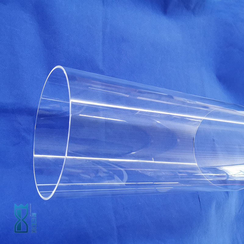 High Resistance Glass Quartz Tube Transparent With Various Wall Thickness