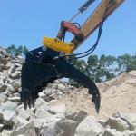 Mini Hydraulic Excavator Thumb Attachment Q345B Construction Machinery Parts