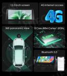 13.3inch Auto Android radio Built in DSP 360 Carplay 4G for Y62 2017 Nissan