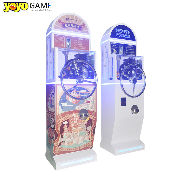New China Manufacturer Earning Money Coin Pennies Press Machine Souvenir Coin Press Machine Souvenir Coin Maker For Sale
