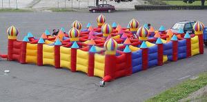 Wholesale Outdoor Inflatable Maze Games For Outdoor Amusement Park Games from china suppliers