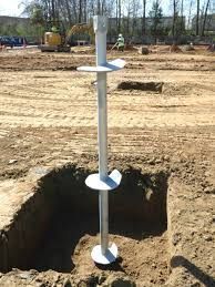 Prefabricated Galvanized Helical Ground Anchors Spiral Piles 1200/1600/1800/2000mm