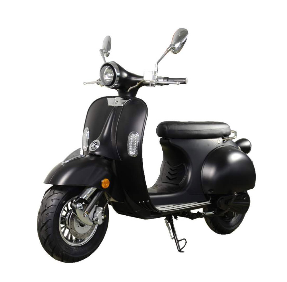 Steel Frame 2000W Adult Electric Motorcycle Scooter 45KM/h 60V Lithium Battery