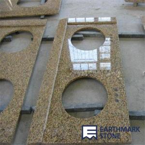 Wholesale Tiger Skin Yellow China Grantie Vanity Top from china suppliers