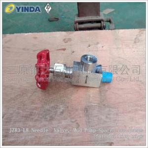Wholesale JZR3-L8 Needle Valve Mud Pump Spares For Triplex Mud Pump API 7K Certification from china suppliers