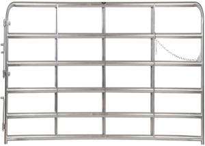 Wholesale 51″ inches in height Consist of 2″ Galvanized O.D. round tubular steel farm fence from china suppliers
