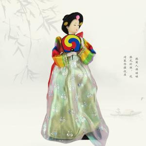 Wholesale Korean Figure Wedding Couple Doll in traditional costume from china suppliers