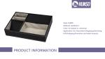 Custom PU Leather Box Handmade Desk Organizer Storage Jewelry Watch