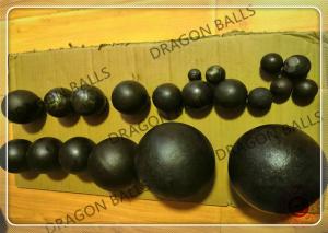 Wholesale Round Steel Cement Grinding Balls , Air Hammer Forged Steel Grinding Balls from china suppliers