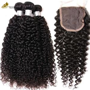 Wholesale ODM Raw Cambodian Bundles Brazilian Kinky Curly Virgin Hair weft from china suppliers