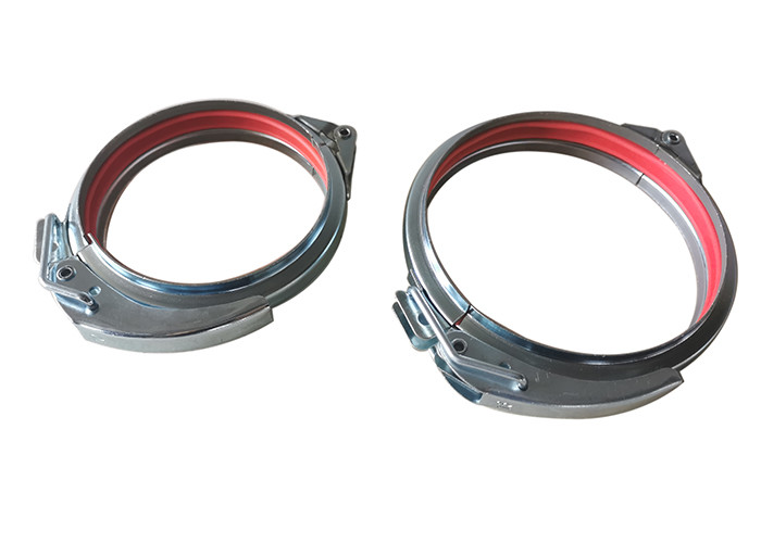 150mm Ductwork Flange Pipe Quick Release Clamp For Dust Extraction System