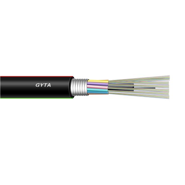 48 Core Loose Tube Stranded GYTA Outdoor Aerial and Duct Single Mode Fiber Cable