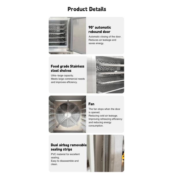 Commercial Kitchen Equipment Quick Freezer Shock Freezing Machine Blast Freezer Manufacturer