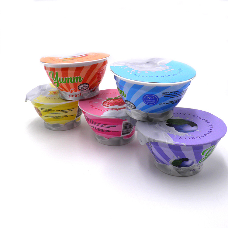 9cm Dia Embossed Die Cut Lids Custom