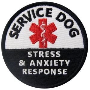 Wholesale Woven Dog Shape Embroidered Sew On Badges Round Iron On Embroidered Patches from china suppliers