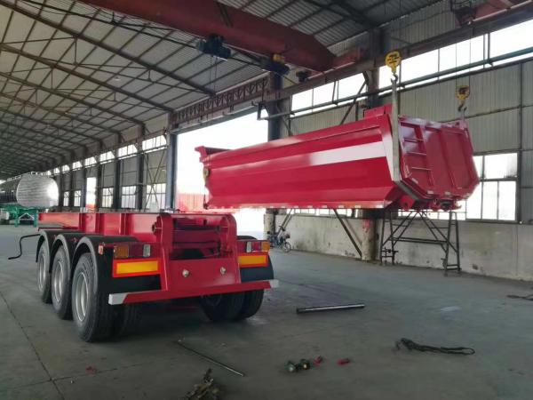 137500 to 26000*2500to2550 Height Tipper Trailer Dump Semi Truck Trailer