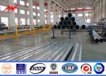 40ft Galvanized Light Pole A123 Standard Steel Transmission Poles