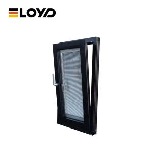 Wholesale 2mm Fixed Fire Rated Aluminium Windows Thermalproof Lightweight from china suppliers