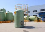 Water Reservoir Frp Plastic Chemical Tanks Cylindrical Vertical 30000 Gallon