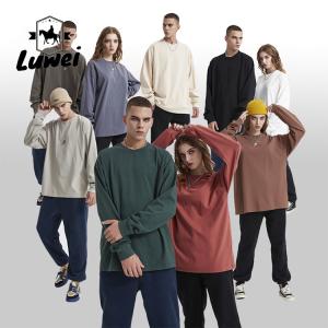Wholesale Organic Heavyweight Cotton Hoodie Reflective Camo Crewneck Sweatshirt 310g from china suppliers