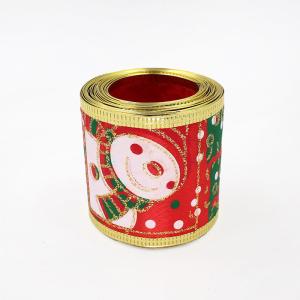 Wholesale christmas wired ribbon for christmas bow from china suppliers