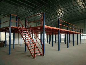 Wholesale OEM Heavy Duty Mezzanine Floor For Garment Fabric Storage Loading Capacity 1000 KG from china suppliers
