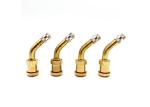 Clamp In Truck Tire Valve Stem , Tubeless Tyre Valve Stem V3.22.1 45° Bend