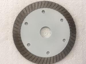 Wholesale White Hot Pressed Mid Turbo Diamond Saw Blade Granite Cutting Marble 4 5 Inches Size from china suppliers