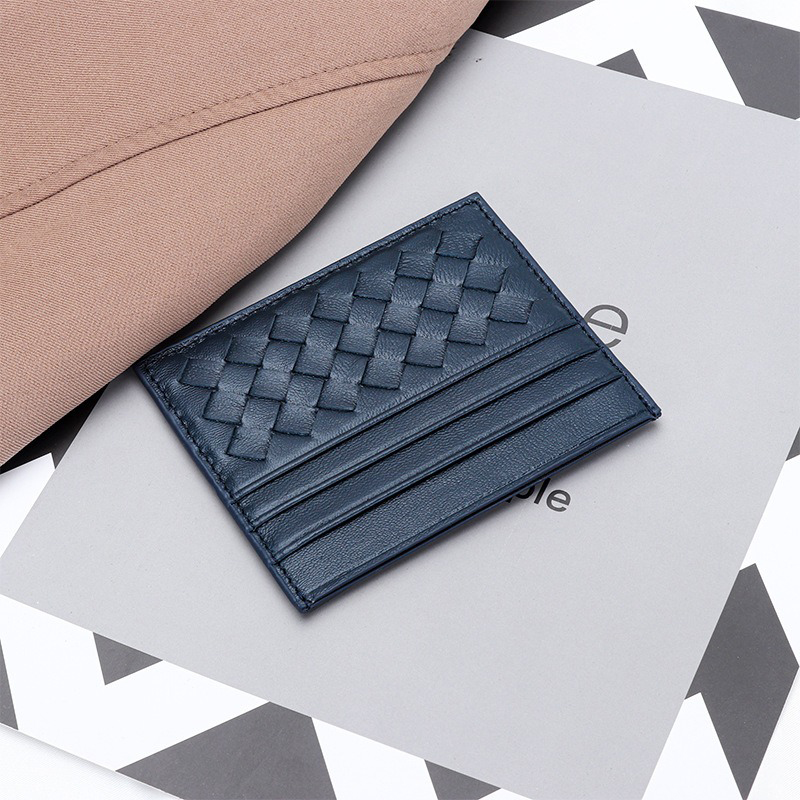 Ultra-thin Mini Sheepskin Credit Card Holder for Women Multi-card Slots and Fashion Bus