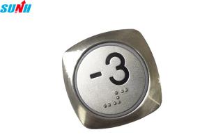 Wholesale Stainless Steel Square Lift Push Button Switch With Brailler DC24V DC12V from china suppliers