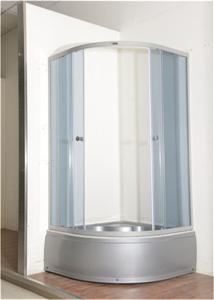 Wholesale 900x900x1950mm Bathroom Curved Corner Shower Enclosure , Shower And Bath Enclosures from china suppliers