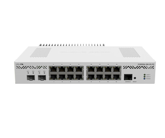 100G 10 Gigabit Enterprise ROS Router CCR2216-1G-12XS-2XQ Advanced Technology for Speed Wi-Fi Transmission