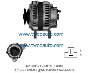 Wholesale A2T40571 A2T40571B - MITSUBISHI Alternator 12V 55A Alternadores from china suppliers