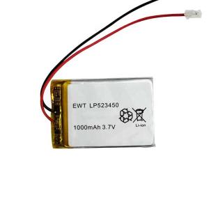 Wholesale Powerful Lithium Polymer Battery 3.7v 1000mah 402035 Battery CE from china suppliers
