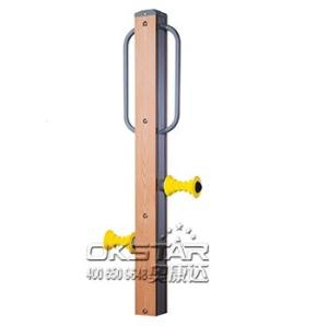 Wholesale china outdoor park gym equipment WPC materials based leg massager from china suppliers