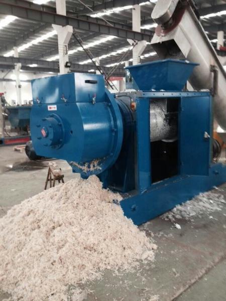 PP PE Drying Squeezer Plastic Recycling Machine Film Drying For Plastic