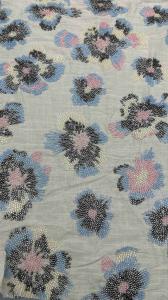 Wholesale Full Width Embroidery Fabric With Colorful Beaded Floral Patterns On 100% Rayon Ground Fabric For Fashion Evening Dress from china suppliers