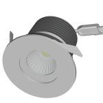 new design commercial hotel spotlight 12w 20w cutout 75mm 15 degree beam angle